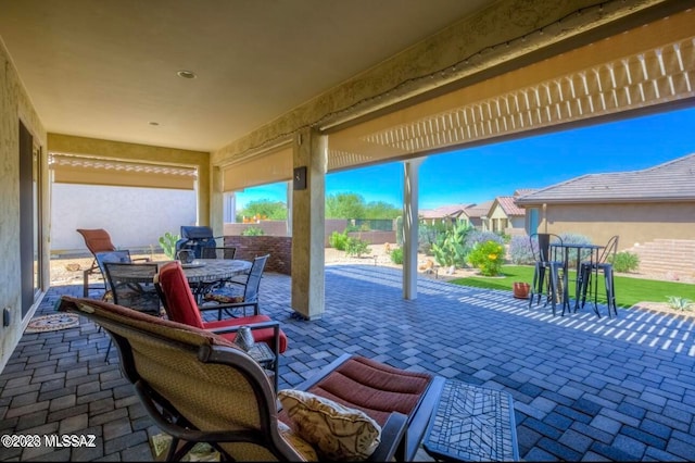 view of patio / terrace