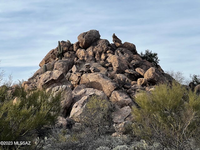 view of mountain feature