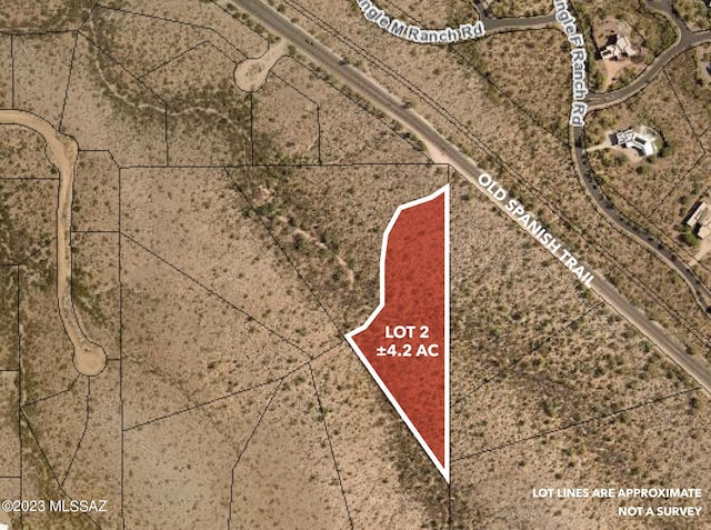 Old Spanish Trl Unit 4Acres, Vail AZ, 85641 land for sale