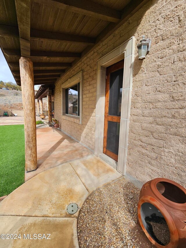 view of patio