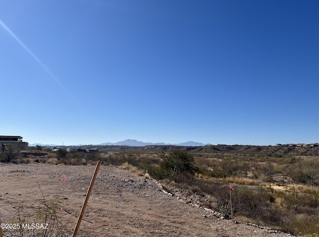 view of mountain feature