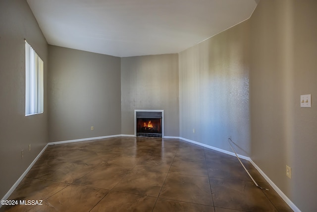 view of unfurnished living room