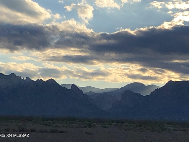 view of mountain feature