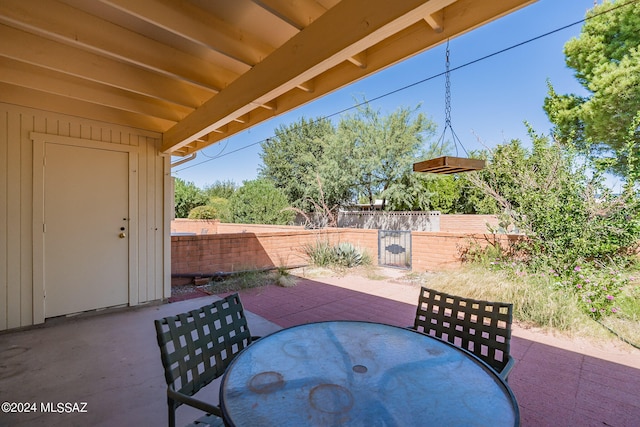 view of patio / terrace