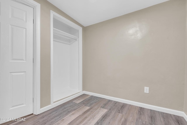 interior space featuring light wood-type flooring