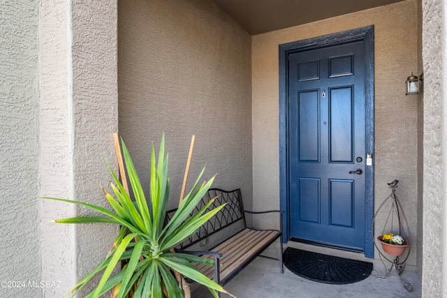 view of property entrance