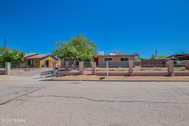 back of property with a patio area