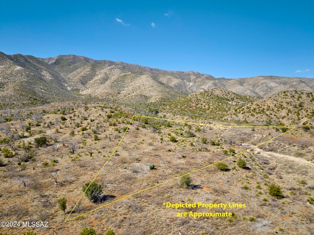 view of mountain view