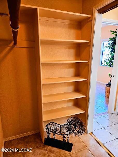 view of closet