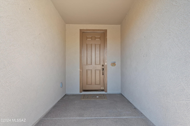 view of property entrance