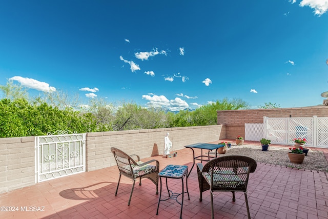 view of patio