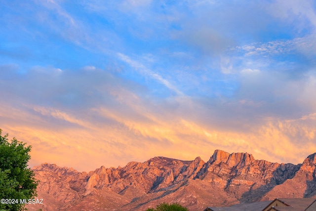 view of mountain feature