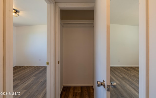 view of closet