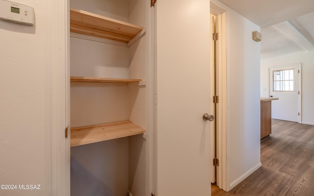 view of closet