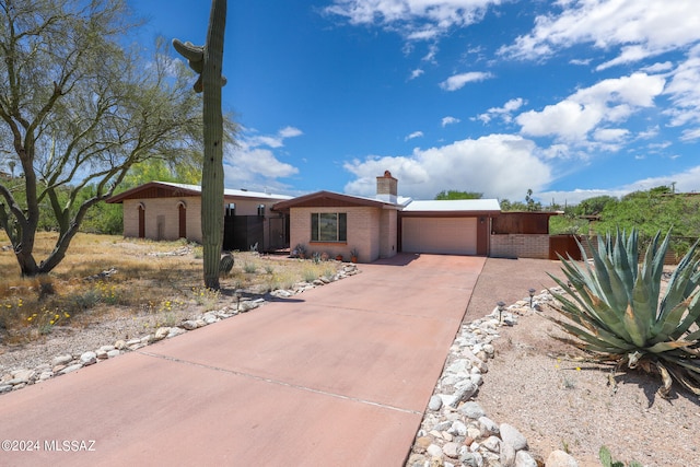 view of ranch-style house