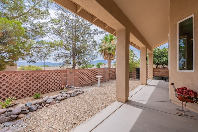 view of patio