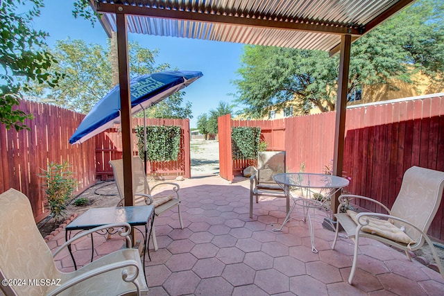 view of patio / terrace