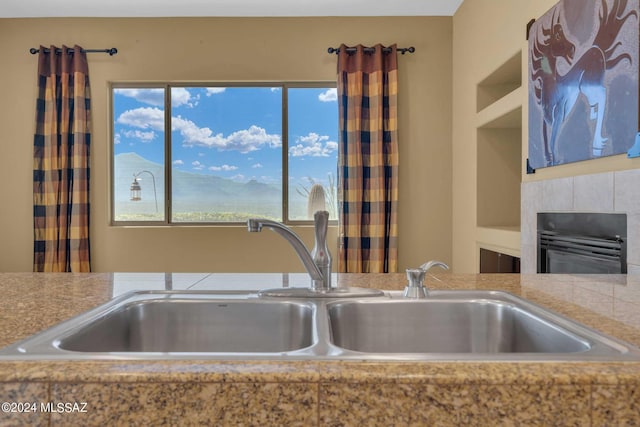 kitchen with sink