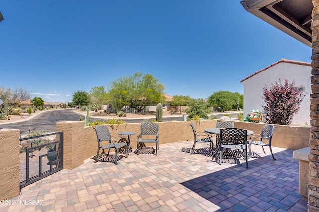 view of patio / terrace