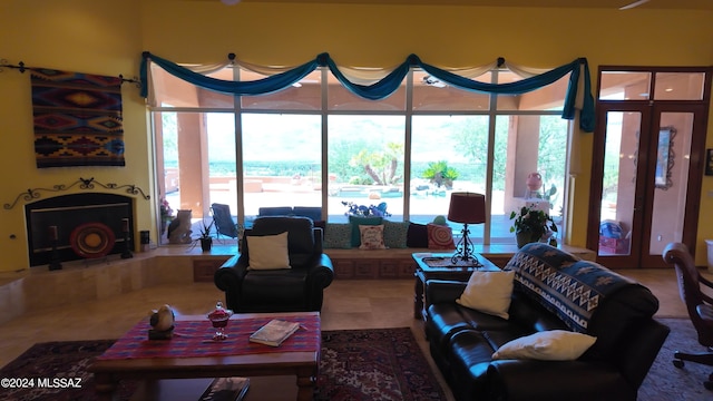 view of living room