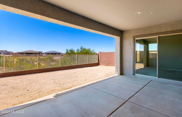 view of patio / terrace