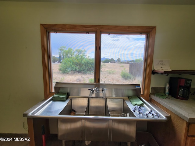 kitchen with sink