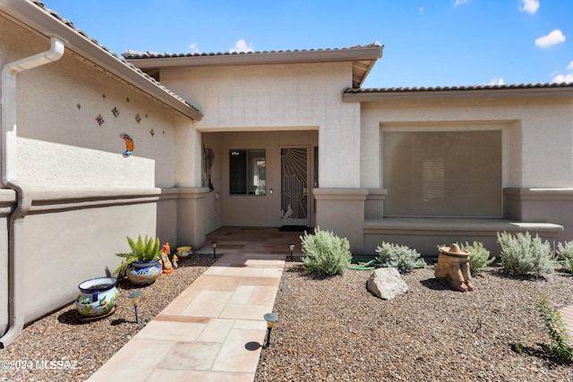 view of property entrance