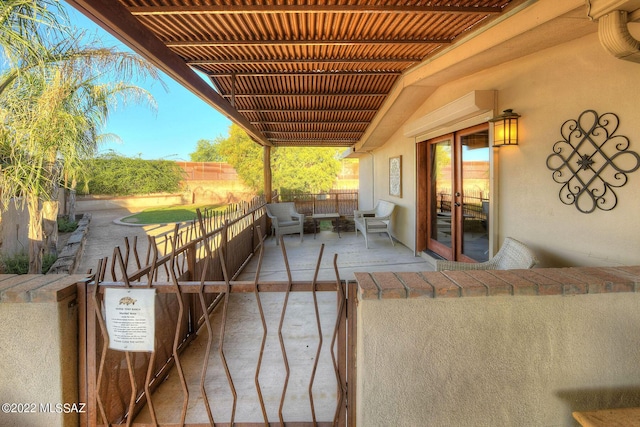 view of patio / terrace