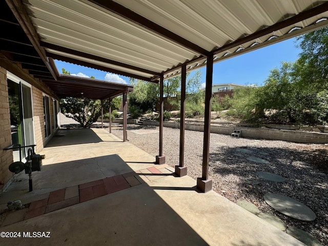 view of patio