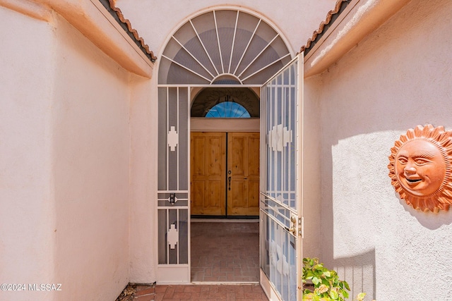 view of property entrance