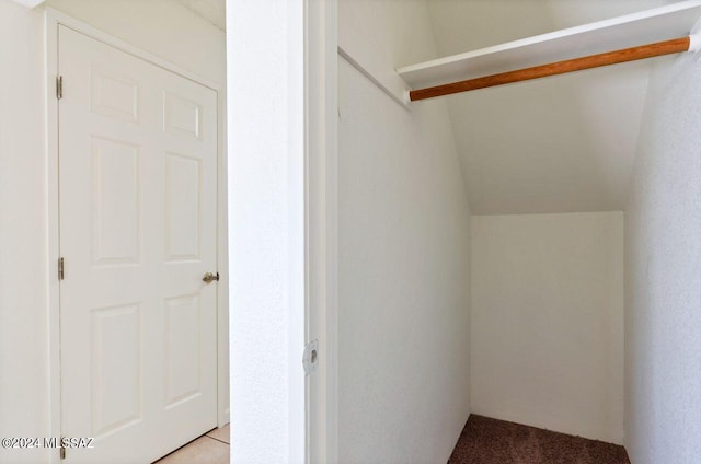 view of closet