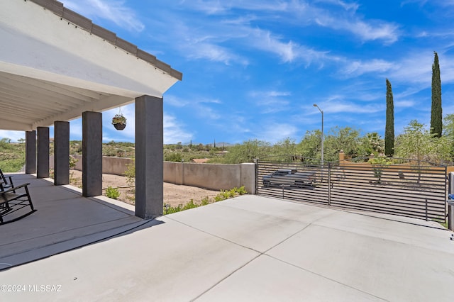 view of patio / terrace