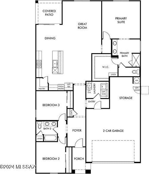 350 N Pecan Canyon Ln, Sahuarita, AZ 85629 - property floor plan