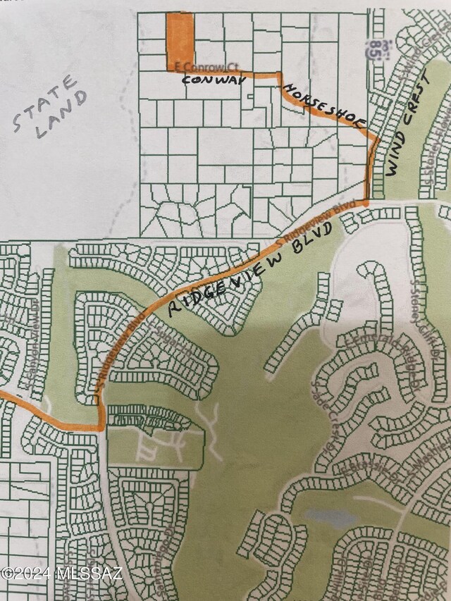 UNASSIGNED S Hadassahs Ct Unit B, Saddlebrooke AZ, 85739 land for sale