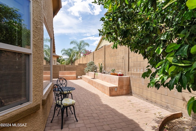 view of patio