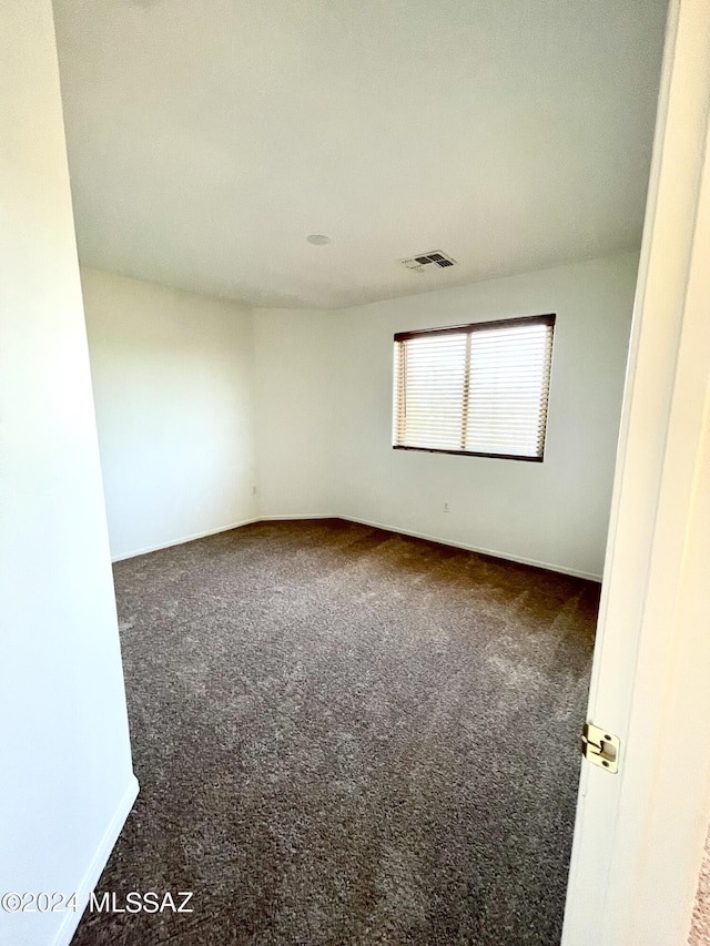 spare room with carpet floors