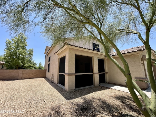 exterior space featuring a patio