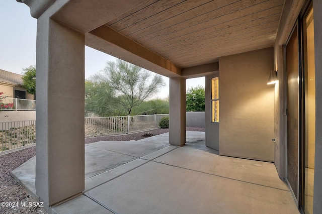 view of patio