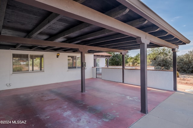 view of patio