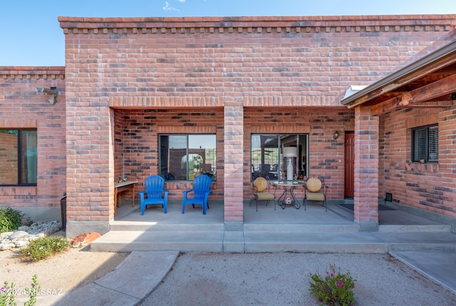 view of patio