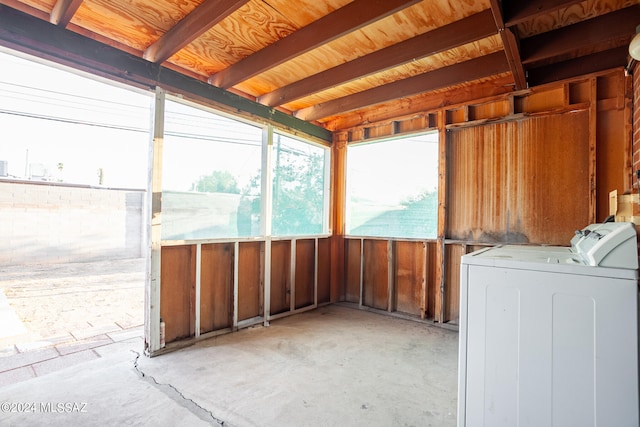 laundry area with separate washer and dryer