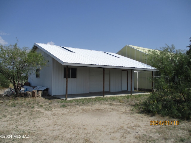 view of back of house