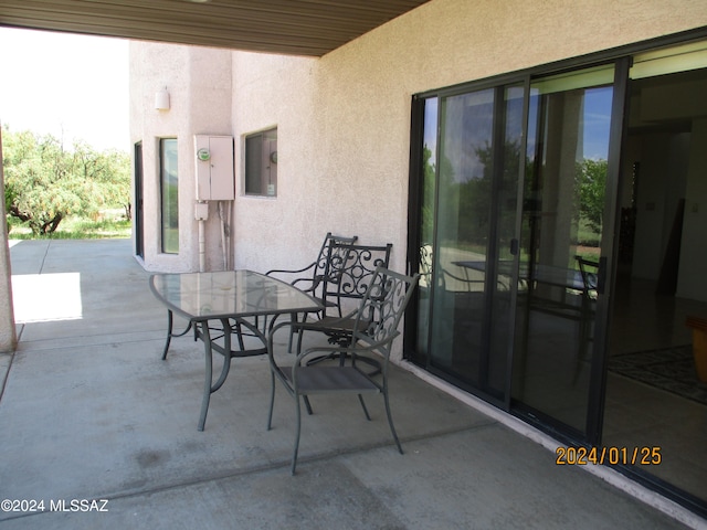 view of patio