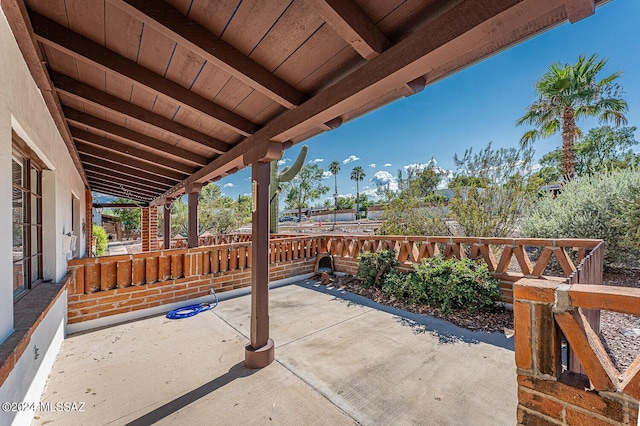 view of patio