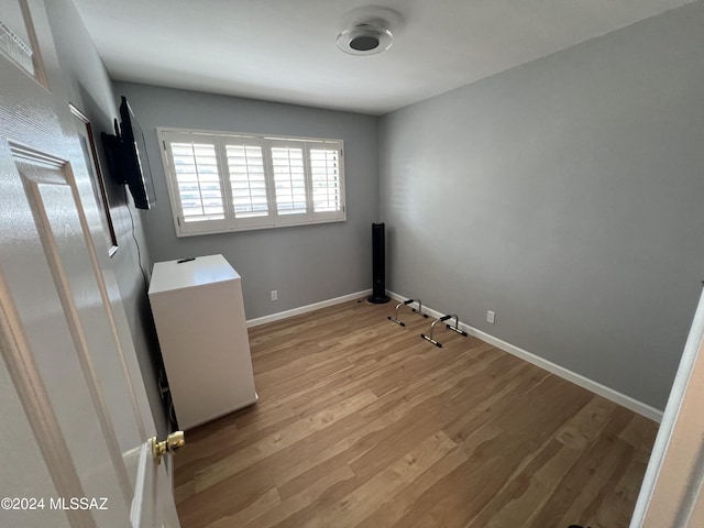 washroom featuring light wood-type flooring