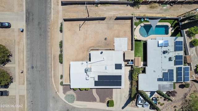 drone / aerial view