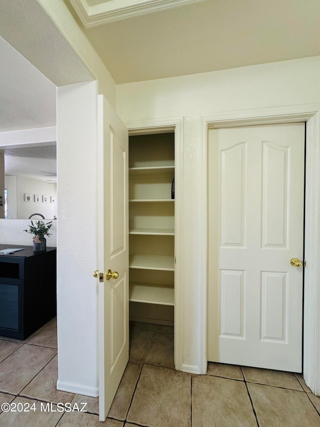 view of closet