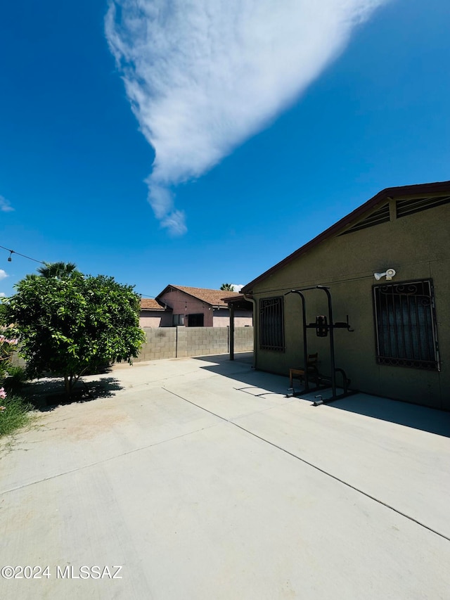 view of patio