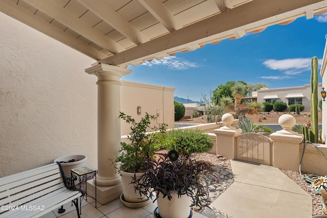 view of patio / terrace