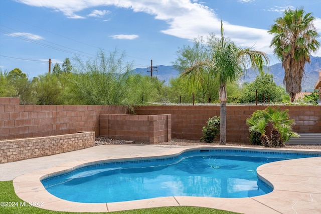 view of pool